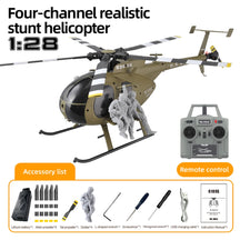 RCERA C189S MD500 Bird RC Helicopter 1:28 Dual Brushless Optical Flow Positioning Pneumatic High Helicopter
