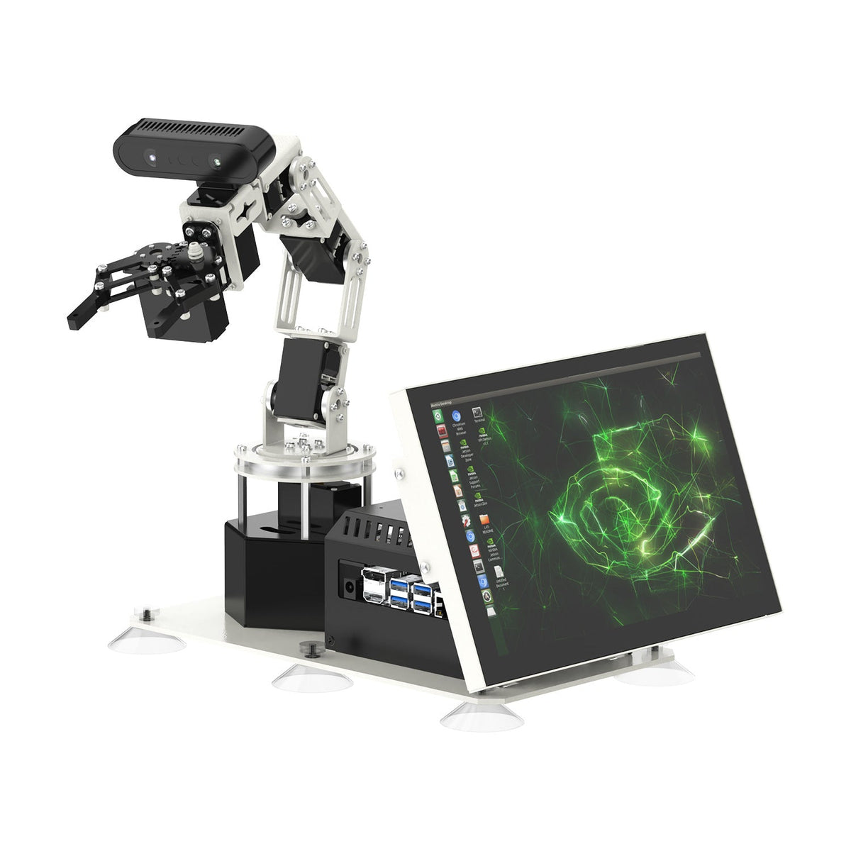 Yahboom DOFBOT Pro AI Large Model STEM Education Python 3D Depth Vision Robotic Arm for Jetson NANO 4GB/Orin NANO SUPE/Orin NX SUPER