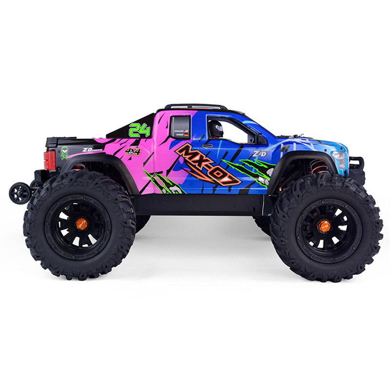 ZD Racing MX 07 1/7 4WD Brushless RC Monster Truck 80 km/h | BOMETOYS