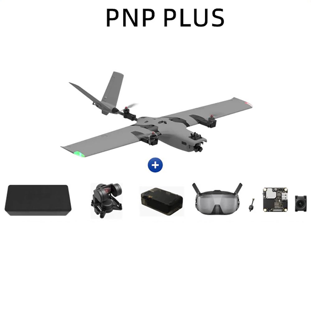 AFModel ROCWING VTOL Drone 3-axis FPV Fixed-wing Airplane UAV Model Airplane Reconnaissance Airplane