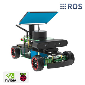 ROSMASTER R2 ROS2 STEM Education Python Programming Robot with Ackermann structure for Jetson NANO 4GB/Orin NANO/Orin NX/RPi 4B(Max Speed:1.8m/s)