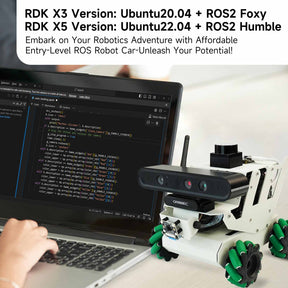 Yahboom RDK ROS2 Robot Car STEM Education Python Programming Robot with Mecanum Wheel