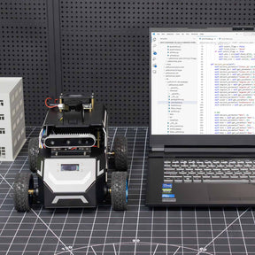 Yahboom ROSMASTER A1 AI Large Model ROS2 STEM Education Python Programming Robot with Ackerman steering chassis 