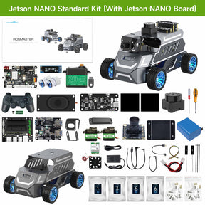 Yahboom ROSMASTER A1 AI Large Model ROS2 STEM Education Python Programming Robot with Ackerman steering chassis 
