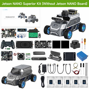 Yahboom ROSMASTER A1 AI Large Model ROS2 STEM Education Python Programming Robot with Ackerman steering chassis 