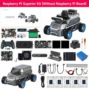 Yahboom ROSMASTER A1 AI Large Model ROS2 STEM Education Python Programming Robot with Ackerman steering chassis 