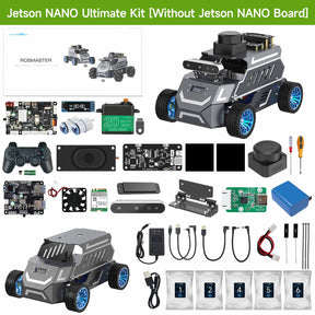 Yahboom ROSMASTER A1 AI Large Model ROS2 STEM Education Python Programming Robot with Ackerman steering chassis 