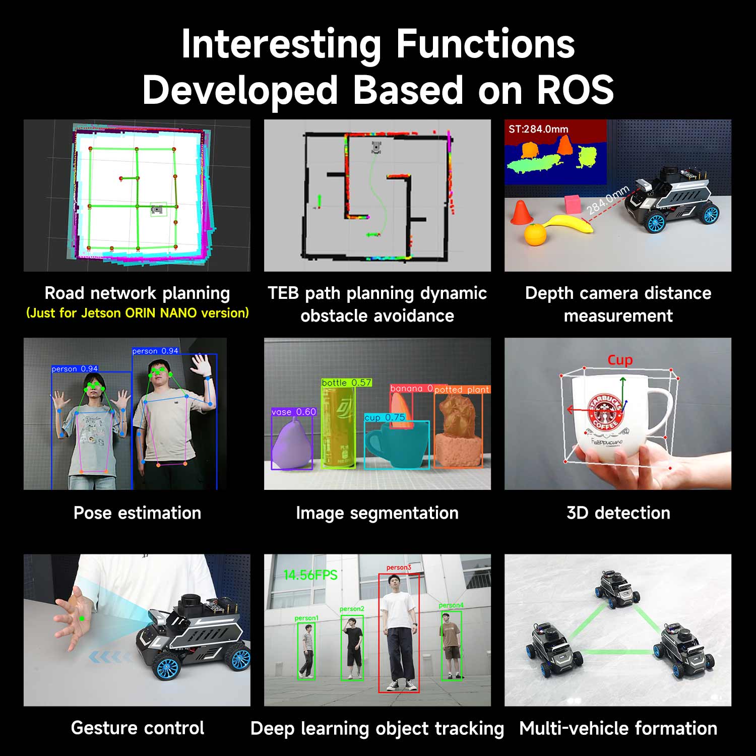 Yahboom ROSMASTER A1 AI Large Model ROS2 STEM Education Python Programming Robot with Ackerman steering chassis 