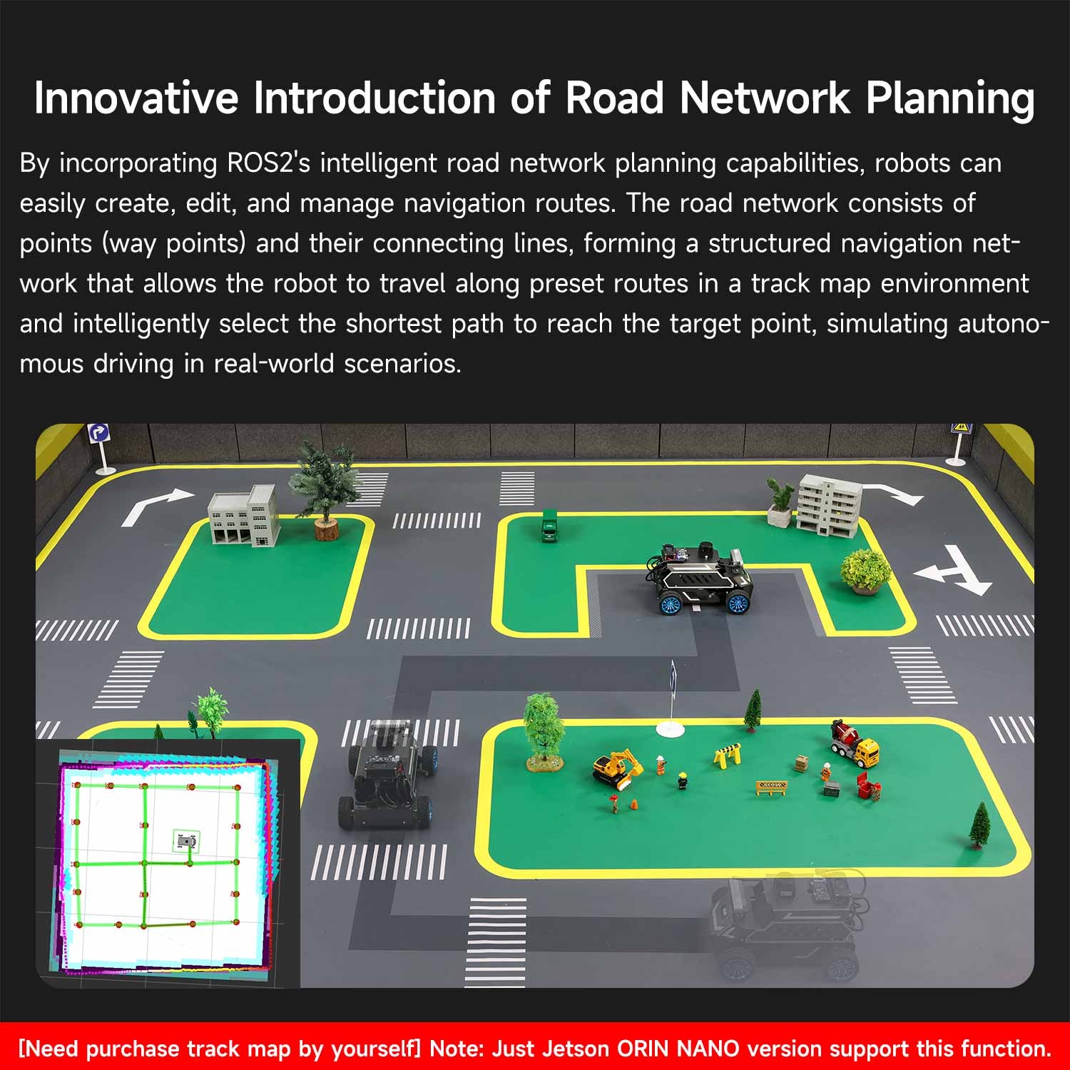 Yahboom ROSMASTER A1 AI Large Model ROS2 STEM Education Python Programming Robot with Ackerman steering chassis 