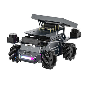 ROSMASTER M3 AI Large Model ROS2 STEM Education Python Programming Robot Mecanum Wheel for Jetson Orin NANO/NX SUPER/RDK X5/RaspberryPi 5
