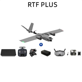 AFModel ROCWING VTOL Drone 3-axis FPV Fixed-wing Airplane UAV Model Airplane Reconnaissance Airplane