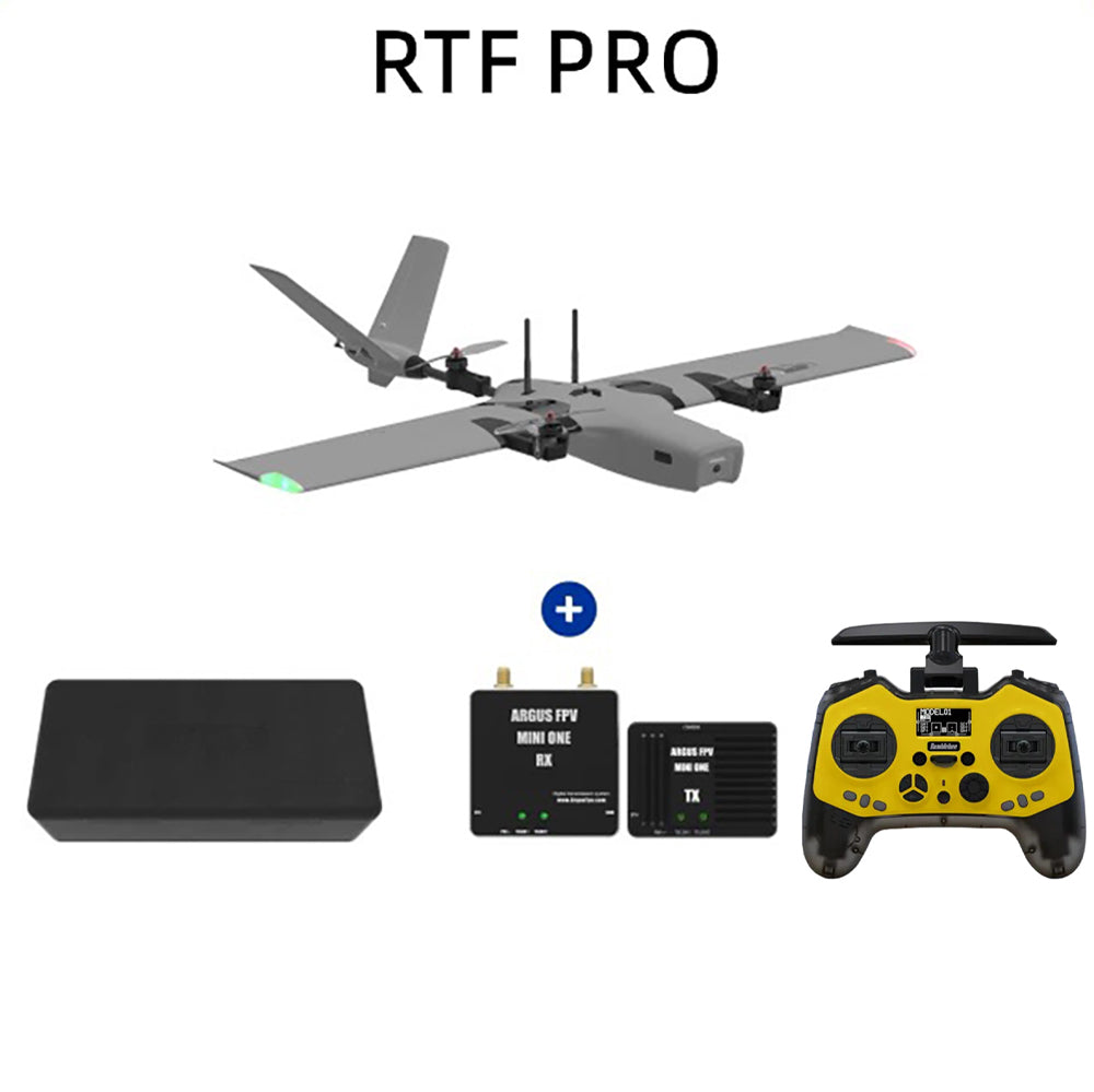 AFModel ROCWING VTOL Drone 3-axis FPV Fixed-wing Airplane UAV Model Airplane Reconnaissance Airplane