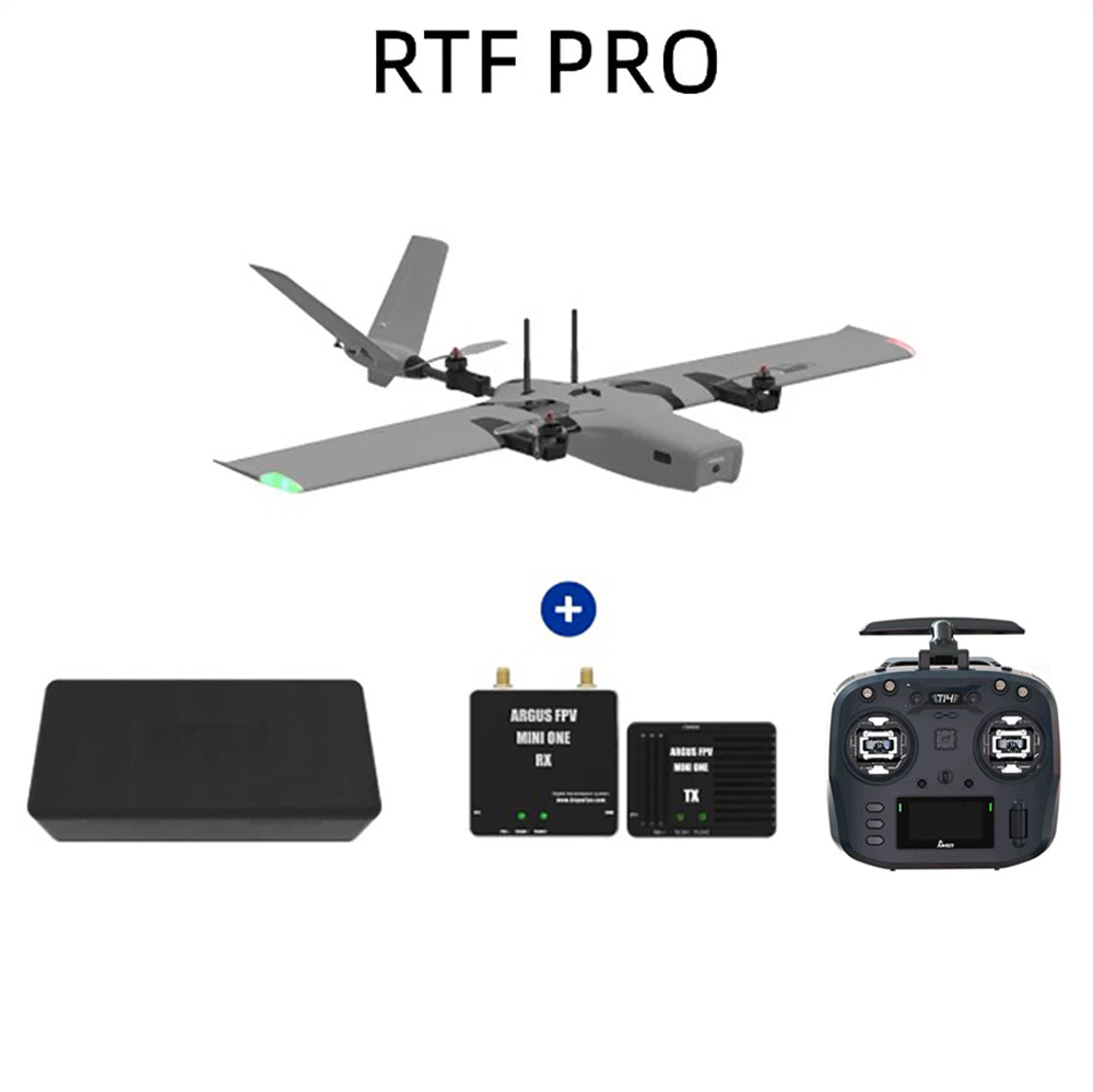 AFModel ROCWING VTOL Drone 3-axis FPV Fixed-wing Airplane UAV Model Airplane Reconnaissance Airplane