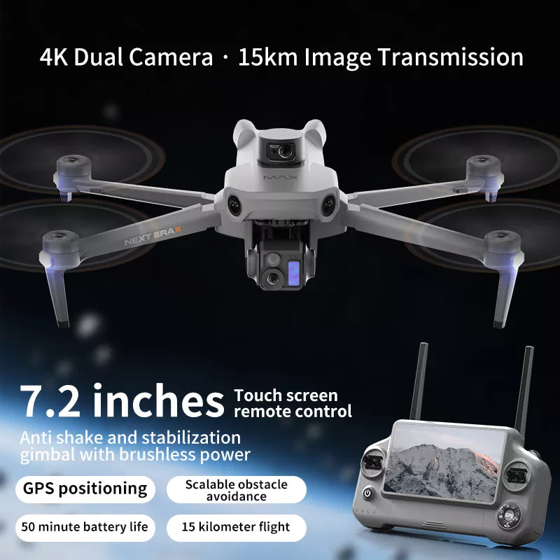 Smrc Module SMRC P7 MAX V2 8K Drone 3-Axis Gimbal Intelligent Obstacle Avoidance ...