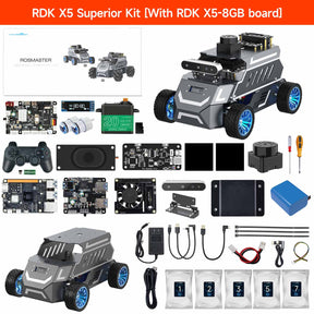Yahboom ROSMASTER A1 AI Large Model ROS2 STEM Education Python Programming Robot with Ackerman steering chassis 