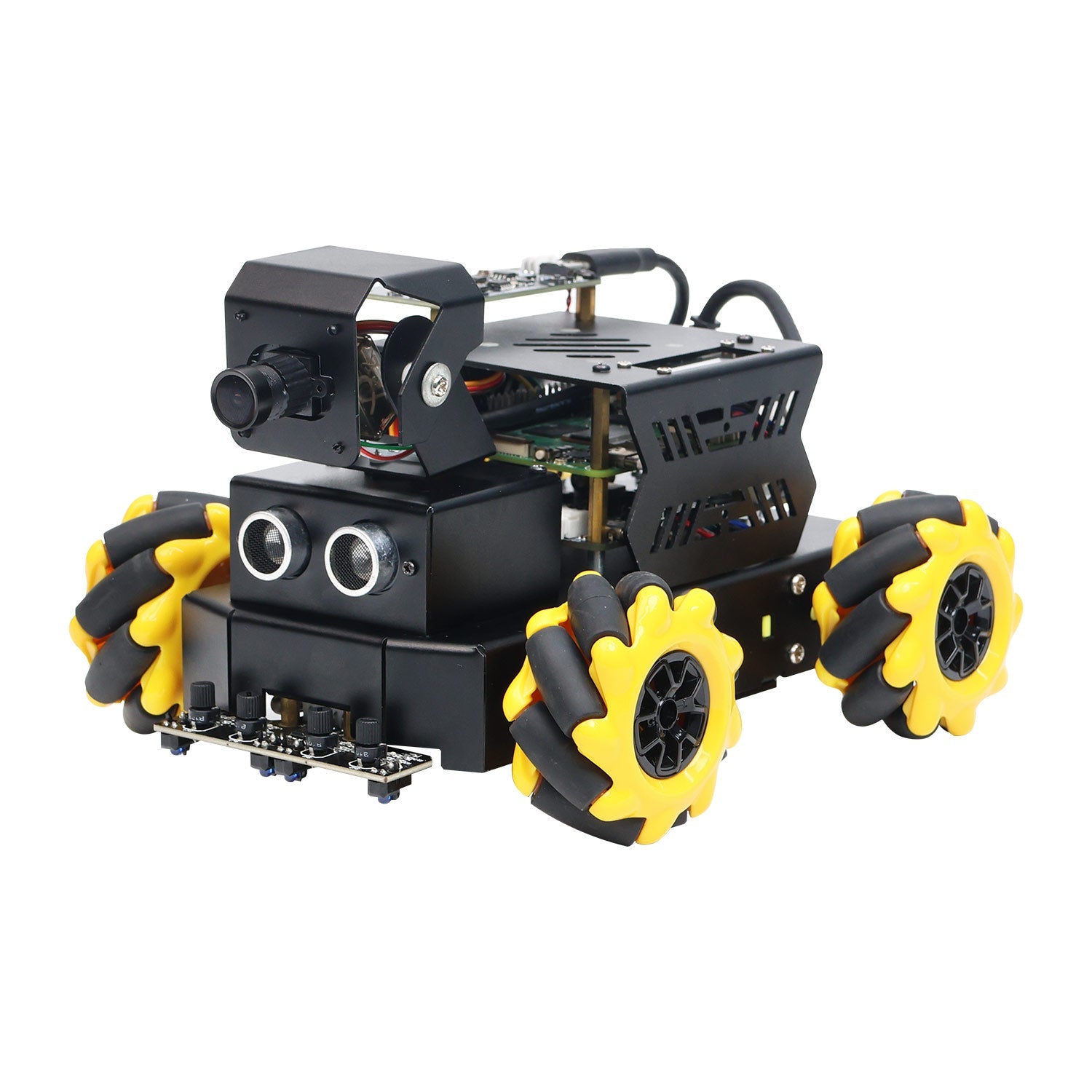 Yahboom Raspbot V2 AI Large Model STEM Education Python Programming Robot Car for Raspberry Pi 5