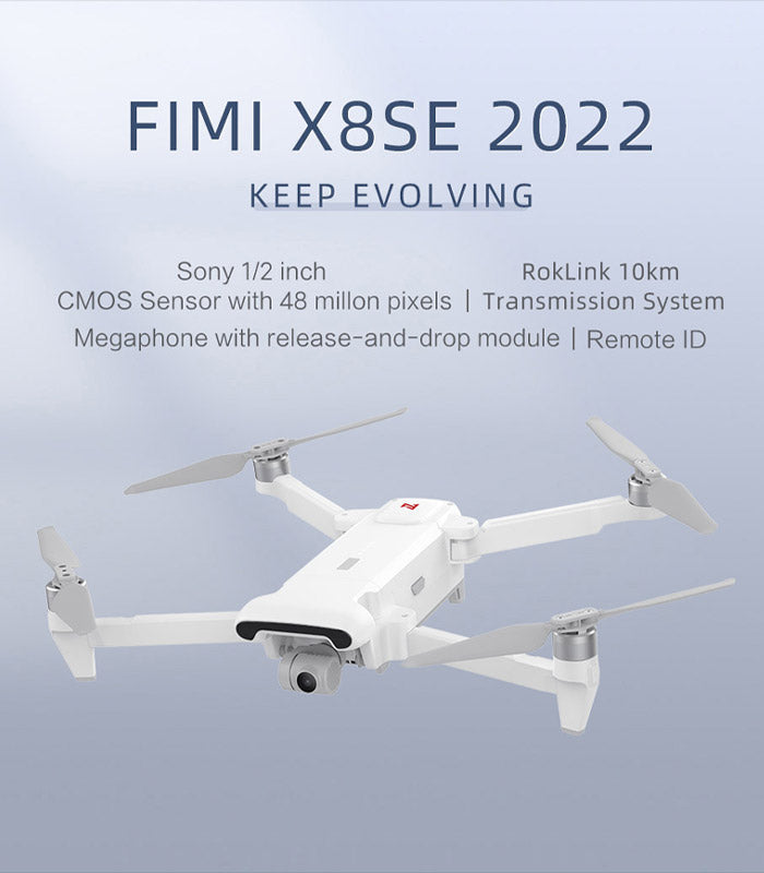 FIMI X8SE V2 4K Drone 3-Axis Gimbal 35mins Flight Time Professional Aerial Photography HDR Camera GPS 10KM FPV Quadcopter