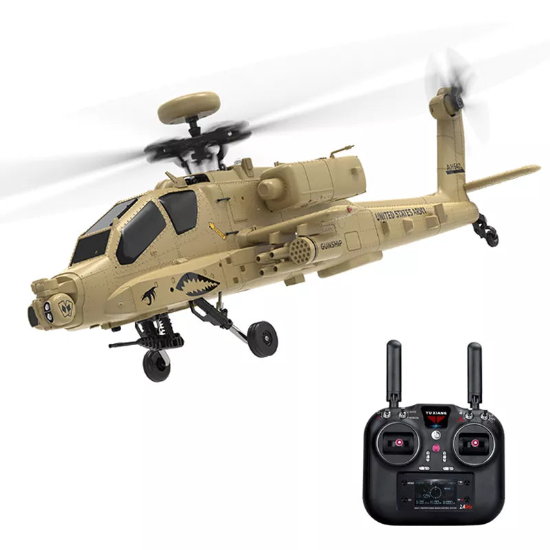 YUXIANG F11H Apache RC Helicopter GPS Altitude Hold Optical Flow Positioning Radar Brushless 3D Stunt Intelligent Helicopter
