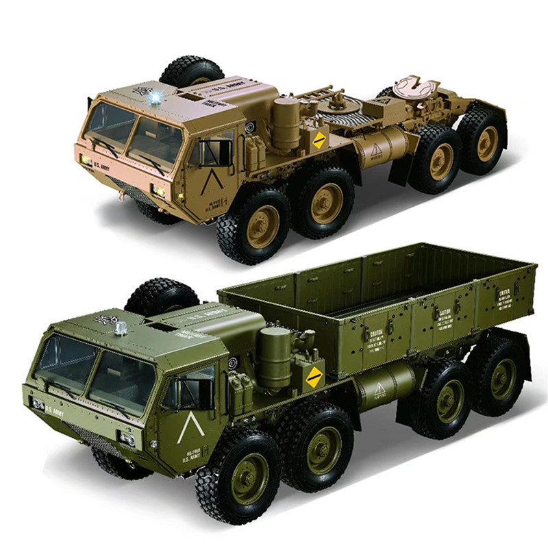 RC Car US Army Military Truck HG P801 P802 8X8 M983