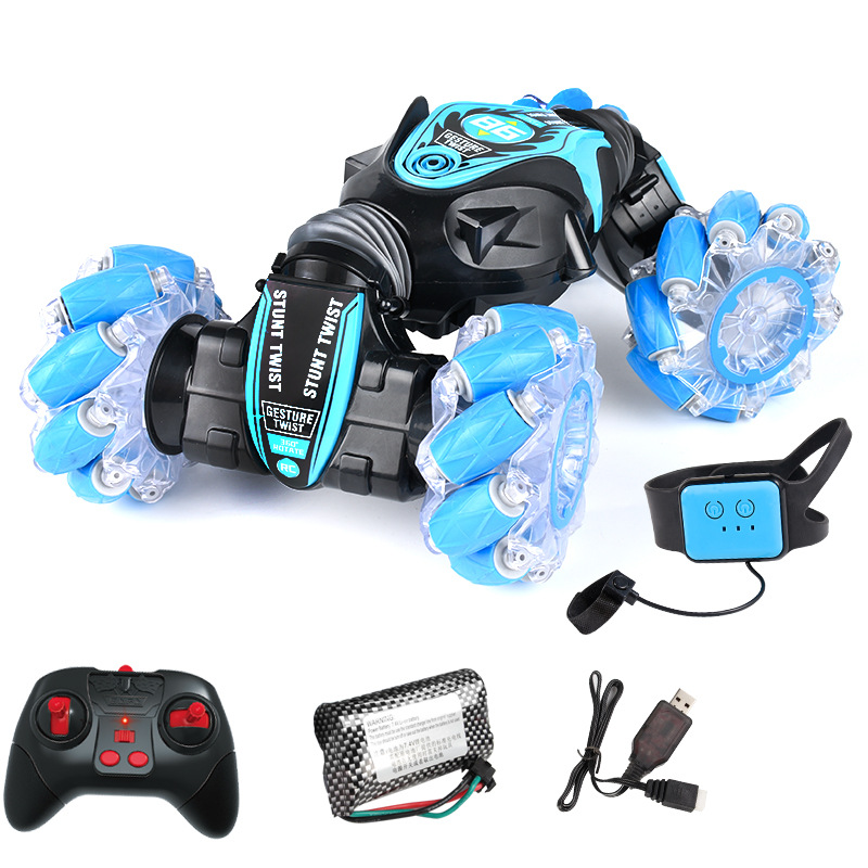 Rc Car Mecanum Wheel RC 4WD Gravity sensor Deformation Stunt Car Lighting music