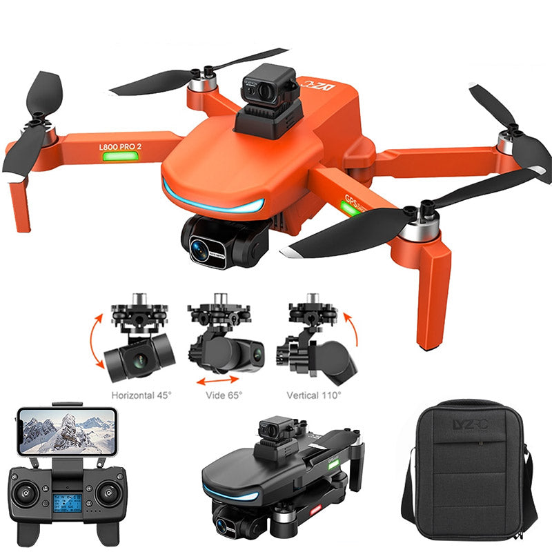 LYZRC L800 Pro2 4K Drone 3-Axis Gimbal 360° Obstacle Avoidance Quadcopter