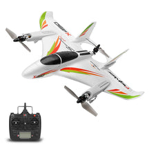 RC Plane WLtoys X450 2.4G 6CH 3D/6G Brushless Motor Vertical Take-Off LED Light RC Glider Toys