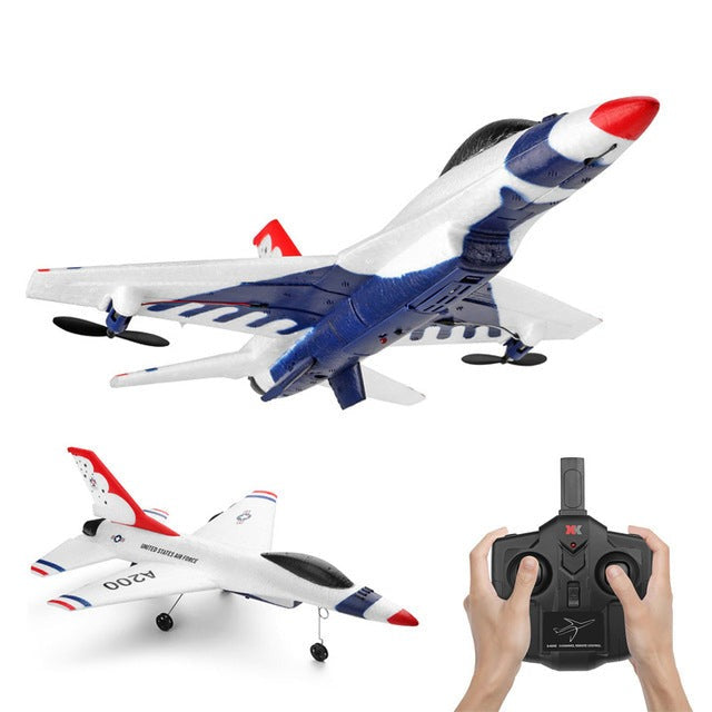 RC Plane WLtoys A200 F-16b 2.4g 2CH Fixed-wing Epp RC Airplane Outdoor Glider Toys