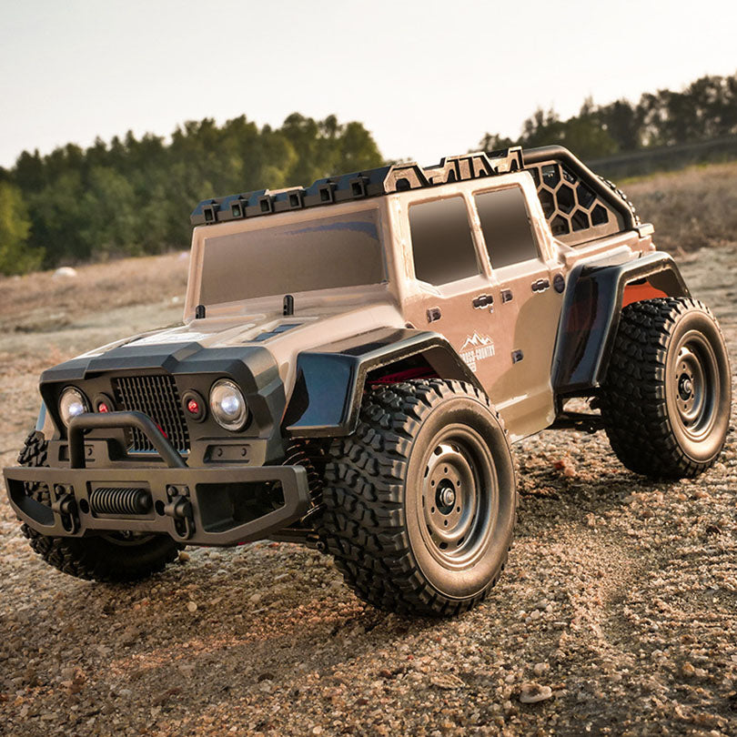 SCY 16104 Pro Jeep Retro Wrangler RC Car 1/16 70KM/H Brushless Off-Road Car 35A ESC 2840 Brushless Motor