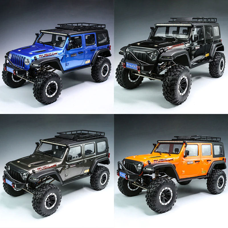 YK4082 1/8 4WD Large Off-Road Car High Quality 6CH RC Rock Crawler Truck