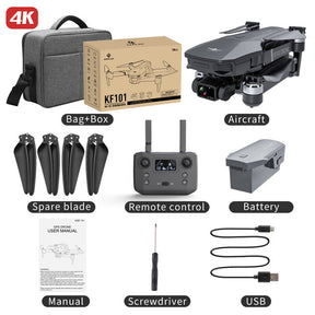 KF101 4K Drone 3-Axis EIS Gimbal HD ESC Camera Brushless Foldable Quadcopter