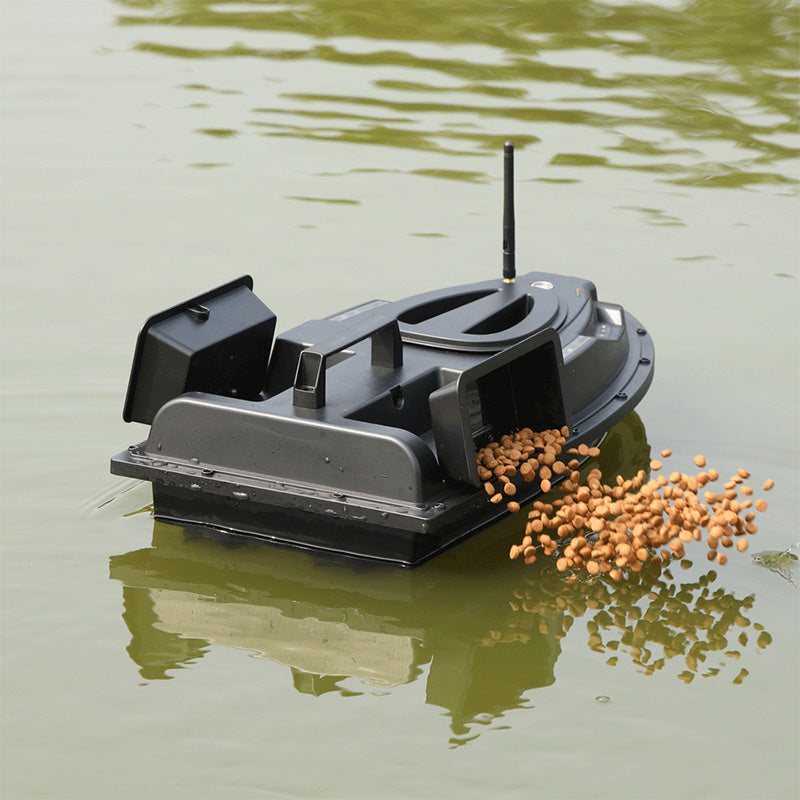Flytec V700 RC Bait Boat GPS 500M Auto Driving Auto Return Hoppers Load 2KG With Steering Light For Fishing Cast Fishing Net