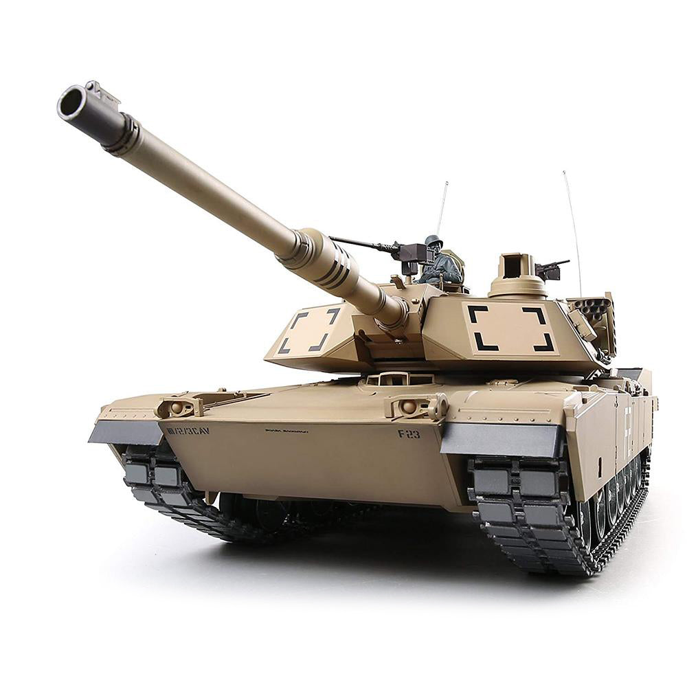 Heng Long 3918 US Abrams M1A2 RC Tank Upgraded Metal 2.4G 1/16 RC Tank Toys