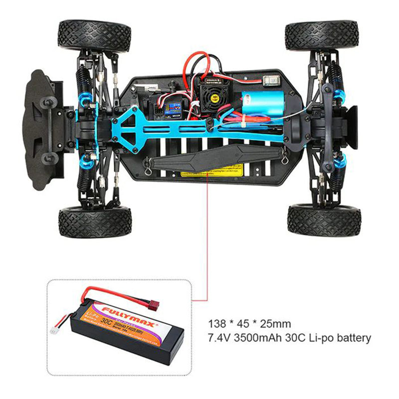 RC Car HSP 94118 PRO 1:10 4WD Brushless Off-Road Rally Racing