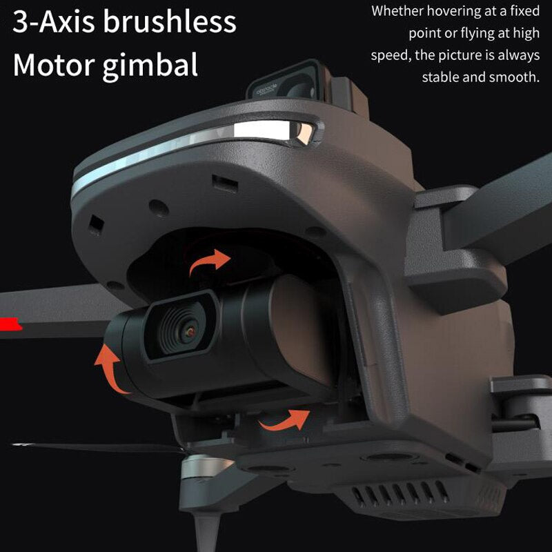 4K Drone C-FLY ARNO Plus 3-Axis Gimbal HD Camera 360° Rotating Radar Obstacle Avoidance GPS 5G Wifi FPV 5KM Quadcopter