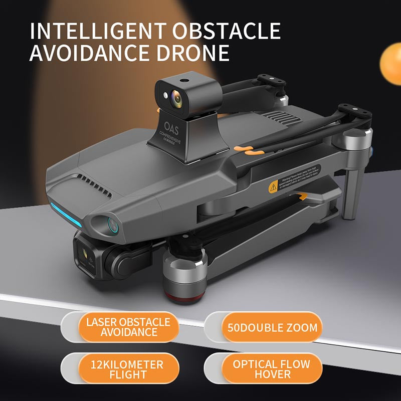 RC Drone S808 3-axis Gimbal 8K Brushless Obstacle Avoidance Quadcopter