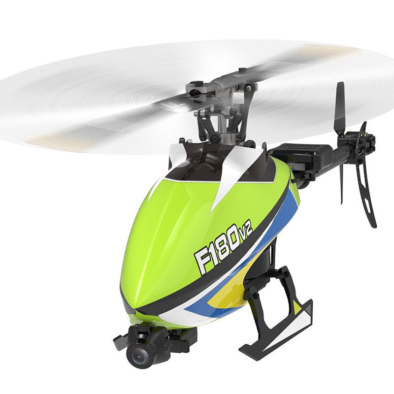 YXZNRC F180 V2 6CH 6-Axis Gyro Optical Flow Localization FPV Camera Brushless Helicopter