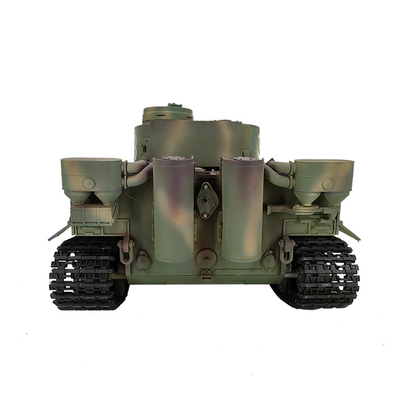 Heng Long 3818 Germany Tiger I Custom Made Camouflage Green RC Tank  1/16 Tank Toys