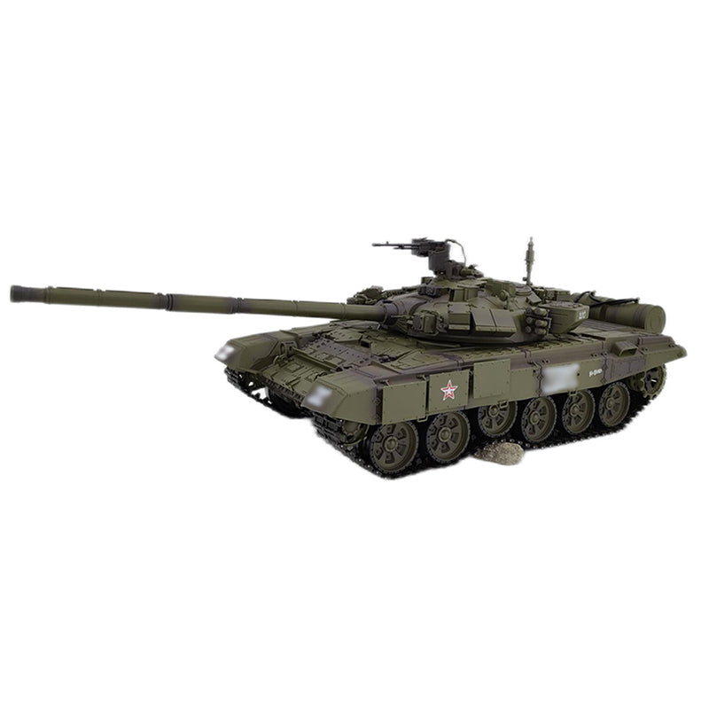 Heng Long RC Tank Custom Made ArmyGreen T90 1/16 Main Battle Tank Spin Turret RC Tank toys