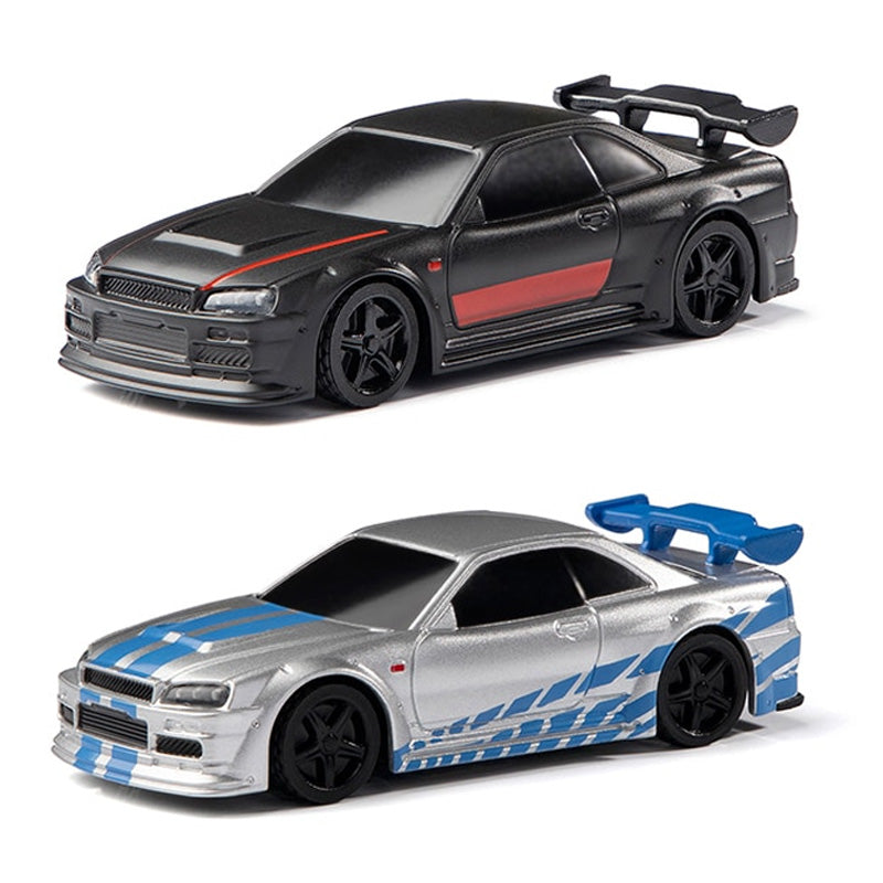 Turbo Racing 1:76 C74 RC Drift Car Micro Car Full Proportional RC Car Toys