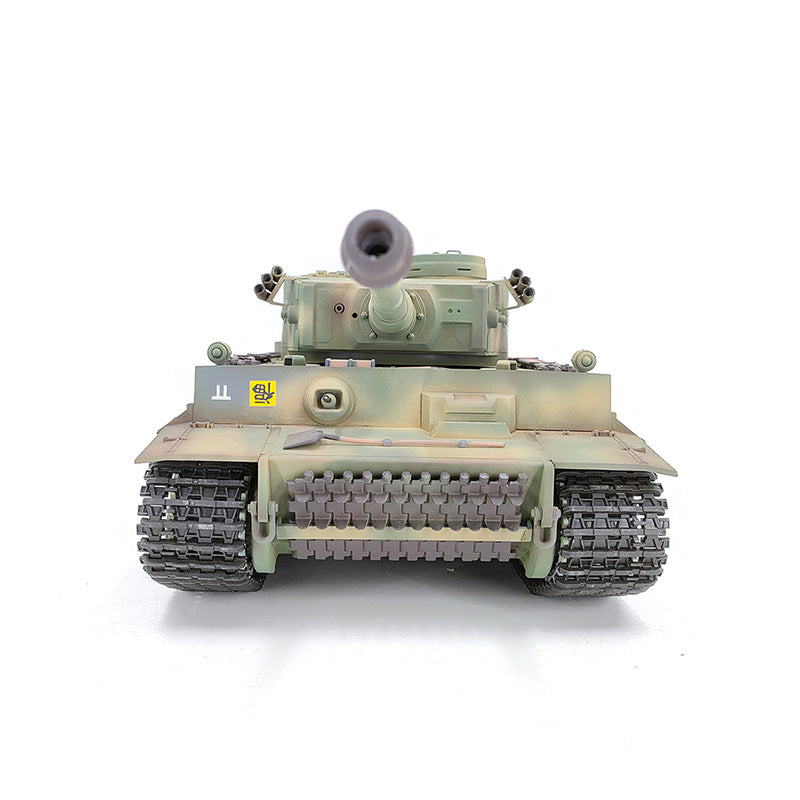 Heng Long 3818 Germany Tiger I Custom Made Camouflage Green RC Tank  1/16 Tank Toys