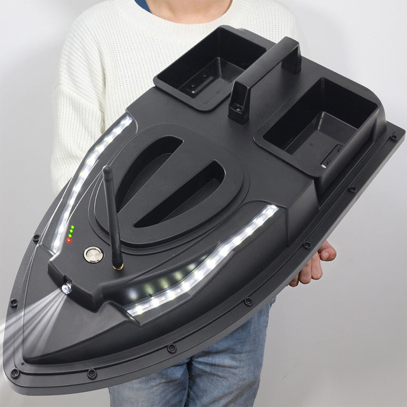 Flytec V700 RC Bait Boat GPS 500M Auto Driving Auto Return Hoppers Load 2KG With Steering Light For Fishing Cast Fishing Net
