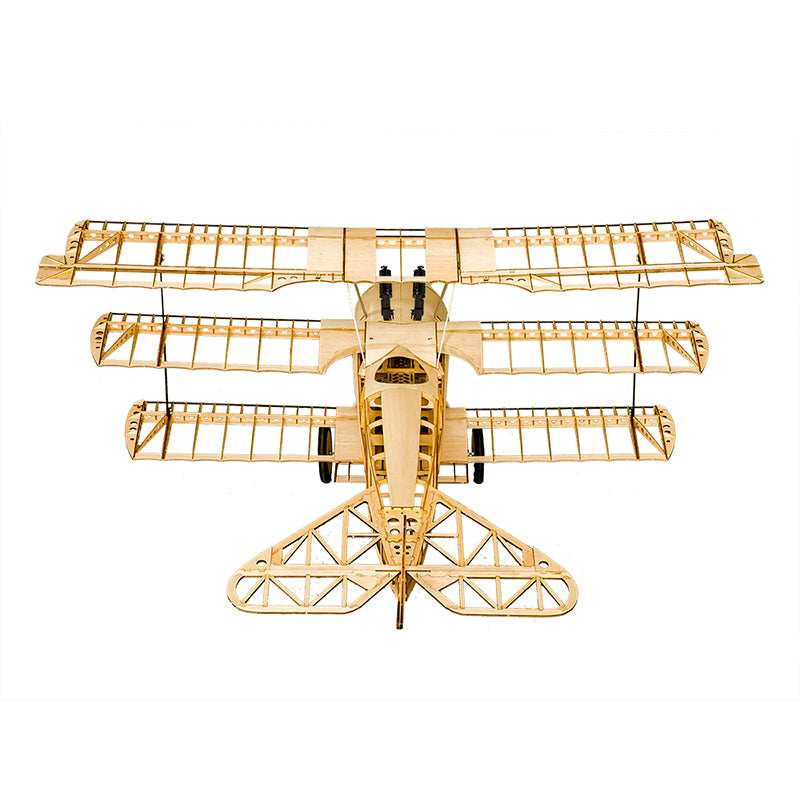 RC Plane Classic Fokker DR1 Balsa ARF Large Electric& Gasoline Power Fixed Wing Plane Balsa Kits 1500mm Wingspan