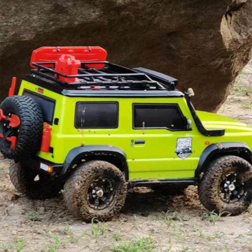 RGT 136100V3 1/10 RC Car 4WD Crawler Climbing Buggy Off-road Vehicle  With LED Headlight