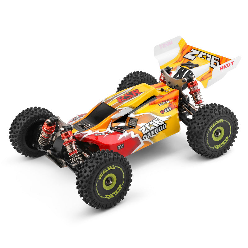 RC Car Wltoys 144010 4WD Brushless Racing 1/14 2.4G High Speed 75km/h Metal Chassis Off-road Drift Car