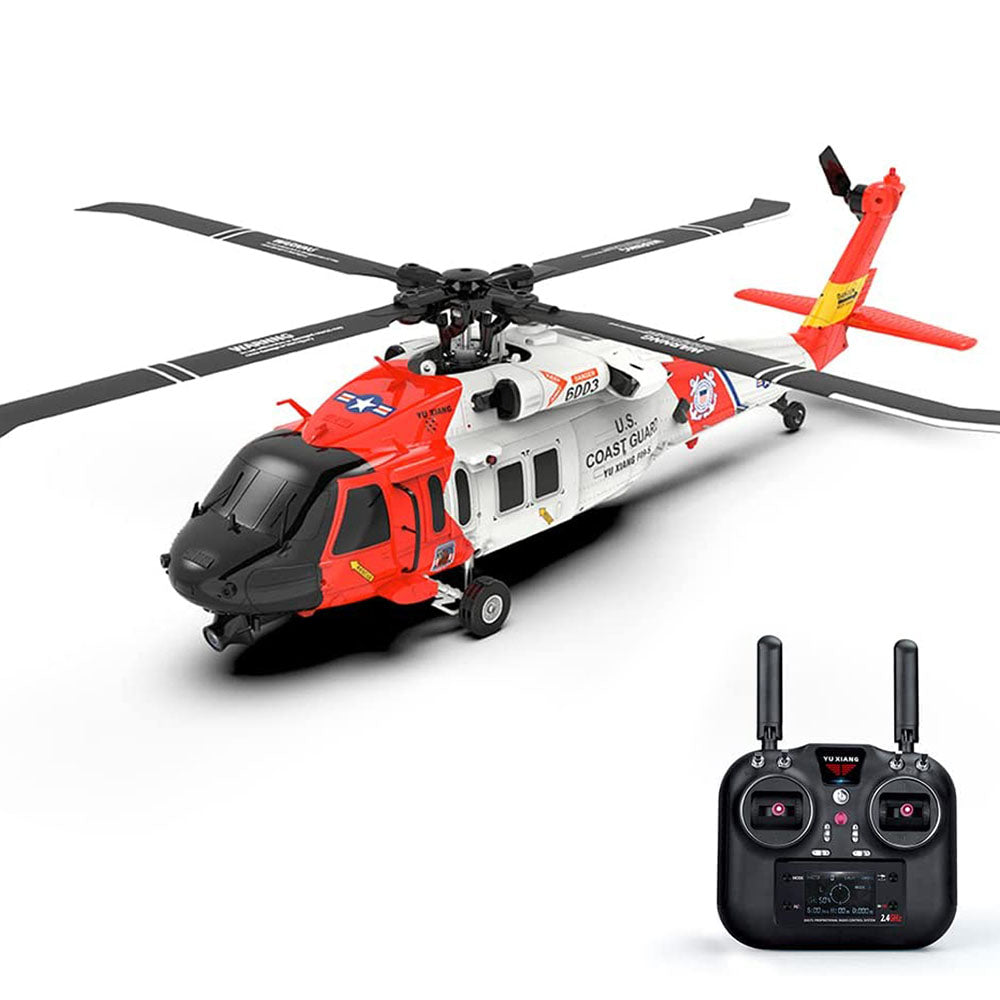 YXZNRC F09-S 6CH 6-Axis Gyro RC Helicopter GPS Optical Flow Positioning FPV Camera Brushless Flybarless Plane