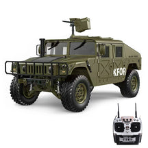 HG P408 RC Car 1/10 2.4G 4WD U.S.4X4 Hummer Military Vehicle Truck Toys Gifts