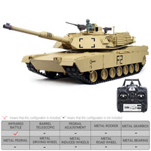 Heng Long RC Tank US Abrams M1A2 Metal RC Tank Toys
