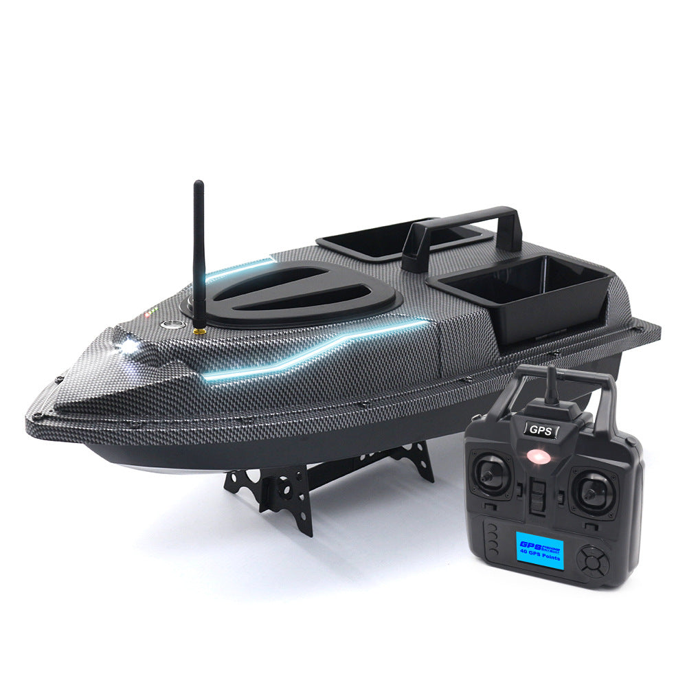 Flytec V900 RC Bait Boat GPS 40 Points 500M Auto Driving Auto Return 1.5KG With Steering Light For Fishing Cast Fishing Net
