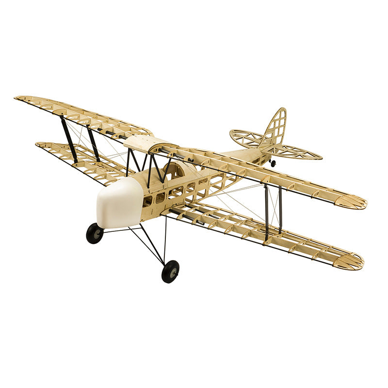 Balsa wood Plane kits DH82a Tiger Moth Large Electric or Gas Power Fixed Wing Plane Balsa Kits 1400mm Wingspan