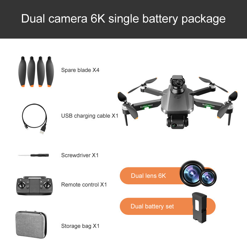 RC Drone RG101 MAX 4K Dual Camera Foldable Quadcopter